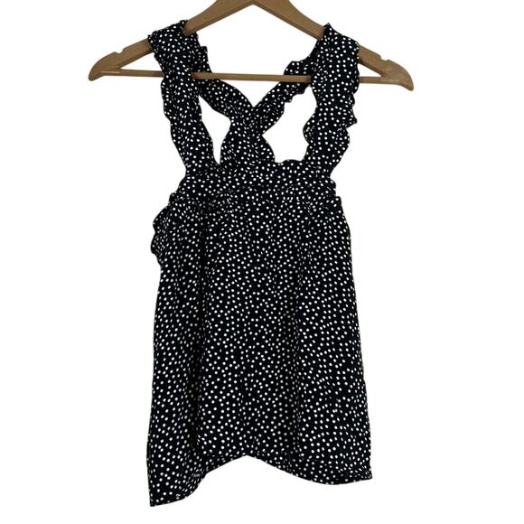 J. Crew Black and White Polka Dot Blouse - Picture 3 of 5